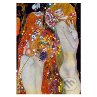 Gustave Klimt - Water Serpents II, 1907 - puzzle z kategorie Umělecké