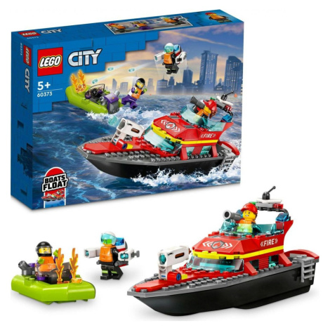 LEGO® City 60373 Hasičská záchranná loď a člun