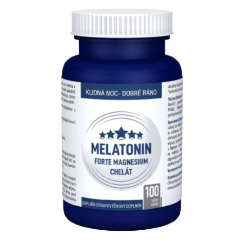 Clinical Melatonin Forte Magnesium chelát tbl.100