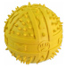 Hračka Dog Fantasy míč s bodlinami pískací mix barev 9cm