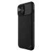 Nillkin CamShield Leather elegantní pouzdro na iPhone 13 Pro MAX 6.7" Elegant black