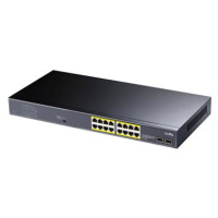 CUDY 16-Port Gigabit PoE+ Switch with 2 Gigabit SFP ports 200W