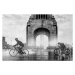 Fotografie Bicycle at Monumento de la revolucion, ©fitopardo, 40 × 26.7 cm