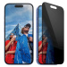 PanzerGlass® Privacy Apple iPhone 16/15 s instalačním rámečkem