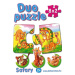 DOHÁNY TOYS - Puzzle duo mix 8x2ks