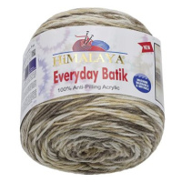 BELLATEX s.r.o. Příze Everyday Batik 140 g - 74214 béžová, hnědá