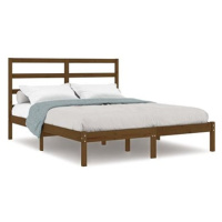 Rám postele medově hnědý masivní borovice 140 × 200 cm, 3104936