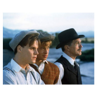 Fotografie Craig Sheffer, Brad Pitt And Tom Skerritt., A River Runs Through It 1992 Directed By 