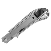 EXTOL CRAFT 80049 - nůž ulamovací celokovový s výztuhou, 18mm, Auto-lock