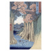 Obrazová reprodukce The monkey bridge in the Kai province,, Ando or Utagawa Hiroshige, 26.7 × 40