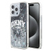 DKNY Liquid Glitter Arch Logo kryt iPhone 13 Pro Max černý