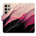 iSaprio flip pouzdro BlackPink Marble pro Samsung Galaxy S24 Ultra