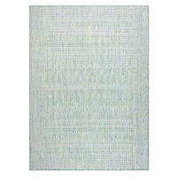 Dywany Łuszczów Kusový koberec Sion Sisal Aztec 22184 green/blue/ecru – na ven i na doma - 180x2