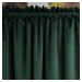 Dekorační velvet závěs s řasící páskou AURELIE 145x250 cm, smaragdově zelená (cena za 1 kus) MyB