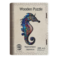Wooden puzzle Hippocampus Japonicus A3