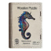 Wooden puzzle Hippocampus Japonicus A3