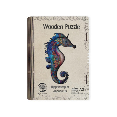 Wooden puzzle Hippocampus Japonicus A3 EPEE Czech