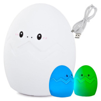 Dětská noční LED lampička EGGi RGB + USB kabel