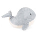 Plyšová velryba Lollipop Whale Les Amis Kaloo šedá 19 cm z jemného plyše v dárkové krabičce od 0