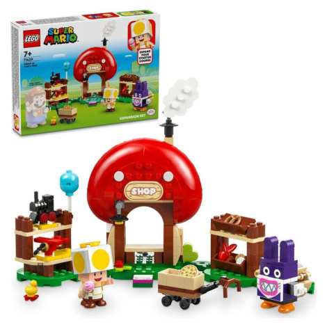 LEGO® Super Mario™ 71429 Nabbit v Toadově obchůdku – rozšiřující set