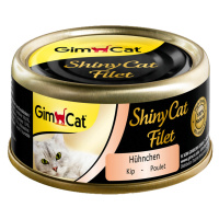 Výhodné balení GimCat ShinyCat 12 x 70 g - Kuřecí