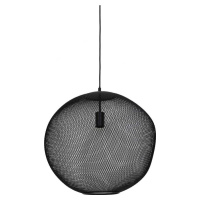 Matně černé závěsné svítidlo s kovovým stínidlem ø 50 cm Reilley – Light & Living