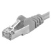 PremiumCord Patch kabel UTP RJ45-RJ45 CAT6, 1,5m, šedá - sp6utp015