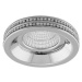 Stropní zápustné bodové svítidlo AZzardo Eva Round chrome AZ1458 MR16/GU10 1x50W IP20 7,5cm chro