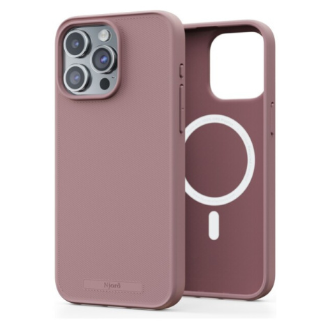NJORD 100% GRS MagSafe kryt iPhone 15 Pro Max růžový