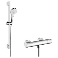 Sprchová baterie Hansgrohe Crometta se sprchovým setem bílá/chrom 27812400