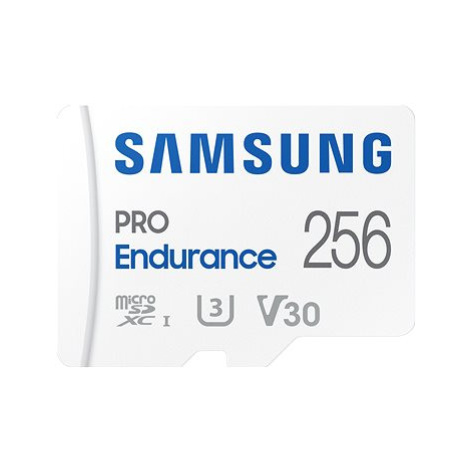 Samsung MicroSDXC 256GB PRO Endurance + SD adaptér