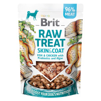 Brit Raw Treat Skin & Coat Freeze-dried Treat and Topper - výhodné balení: 3 x 40 g