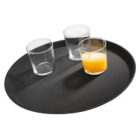 APS Tác podnos 40,5 cm, kulatý, černý