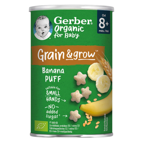 GERBER Organic křupky banánové 35g