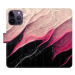 iSaprio flip pouzdro BlackPink Marble pro iPhone 14 Pro Max
