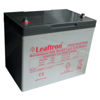 Záložní akumulátor Leaftron LTC12-75 12V, 75Ah, 900A