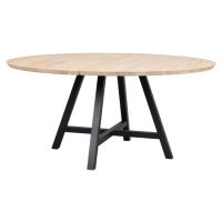Kulatý jídelní stůl s deskou v dubovém dekoru 150x150 cm Carradale - Rowico
