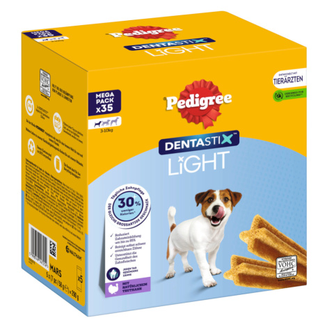 Pedigree Dentastix Light: Dental Chews pro malé psy (5 - 10 kg) - multibalení (140 kusů)