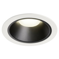 SLV BIG WHITE NUMINOS DL XL vnitřní LED zápustné stropní svítidlo bílá/černá 4000 K 55° 1004051