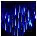 VOLTRONIC® 59797 Vánoční LED osvětlení - padající sníh - 240 LED modrá