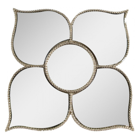 Stolní zrcadlo Flower Silver – 21x2x21 cm Clayre & Eef