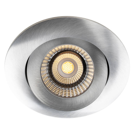 The Light Group SLC One 360° LED vestavné světlo stmívatelné až teplé hliníkové