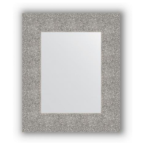 Zrcadlo v rámu, stříbrný tepaný reliéf FOR LIVING
