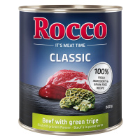 Rocco Classic 6 x 800 g - Hovězí se zeleným bachorem