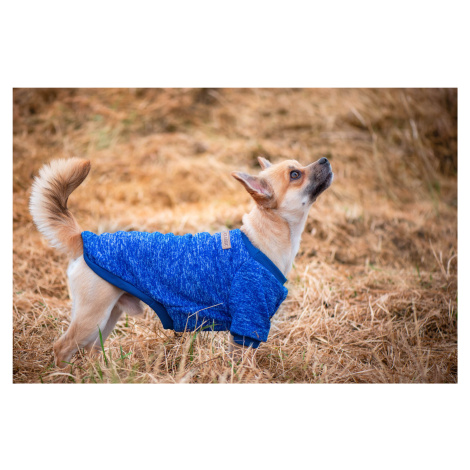 Vsepropejska Classic mikina pro psa Barva: Tmavě modrá, Délka zad (cm): 20, Obvod hrudníku: 24 -