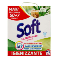 SOFT prací prášek s aloe vera na bílé prádlo 3,15KG 57PD