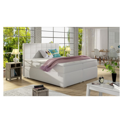 ELTAP Manželská postel AMANDA BOXSPRINGS 180x200 (ekokůže soft017)