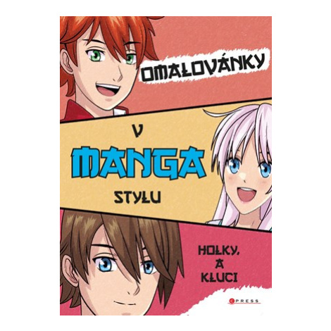 Omalovánky v manga stylu | Kolektiv CPRESS