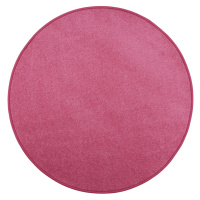 Vopi koberce Kusový koberec Eton růžový 11 kruh - 100x100 (průměr) kruh cm
