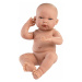 Llorens 84302 NEW BORN DÍVKO - realistické miminko s celovinylovým tělem - 43 cm